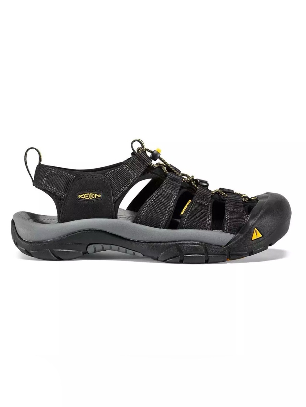 Keen Newport H2 Hiking Sandals Black Closed Toe Waterproof Mens 9